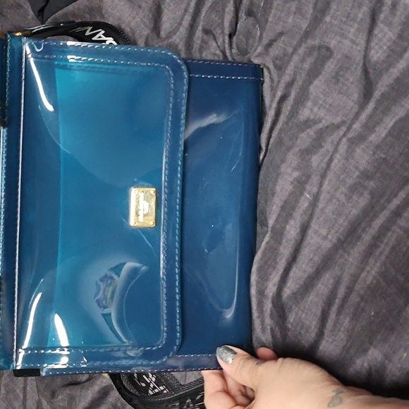 Dolce & Gabbana Teal Blue Sicily Small Crossbody Bag - Picture 16 of 16